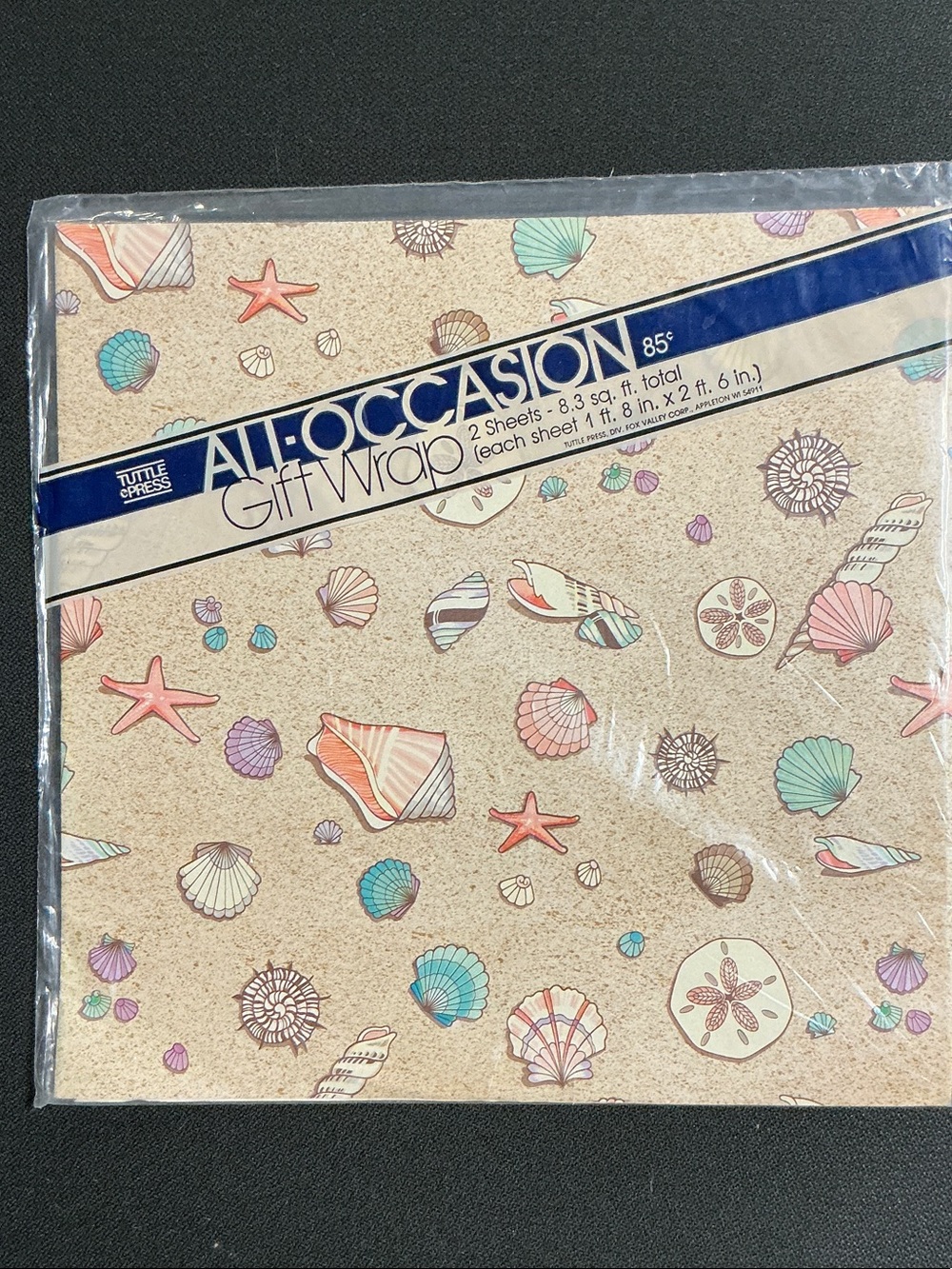 All-Occasion Seashell Gift Wrap Tuttle Press